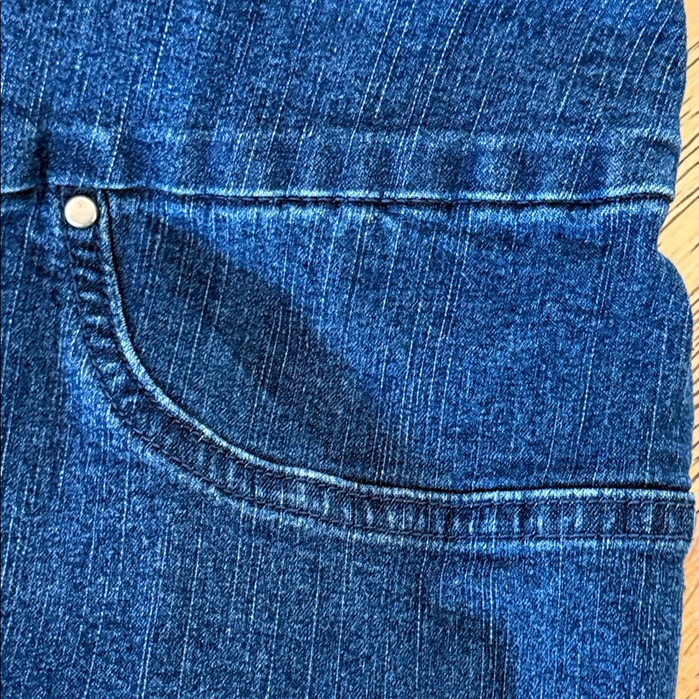Ruby Rd. Blue Denim Shorts - Picture 6 of 9